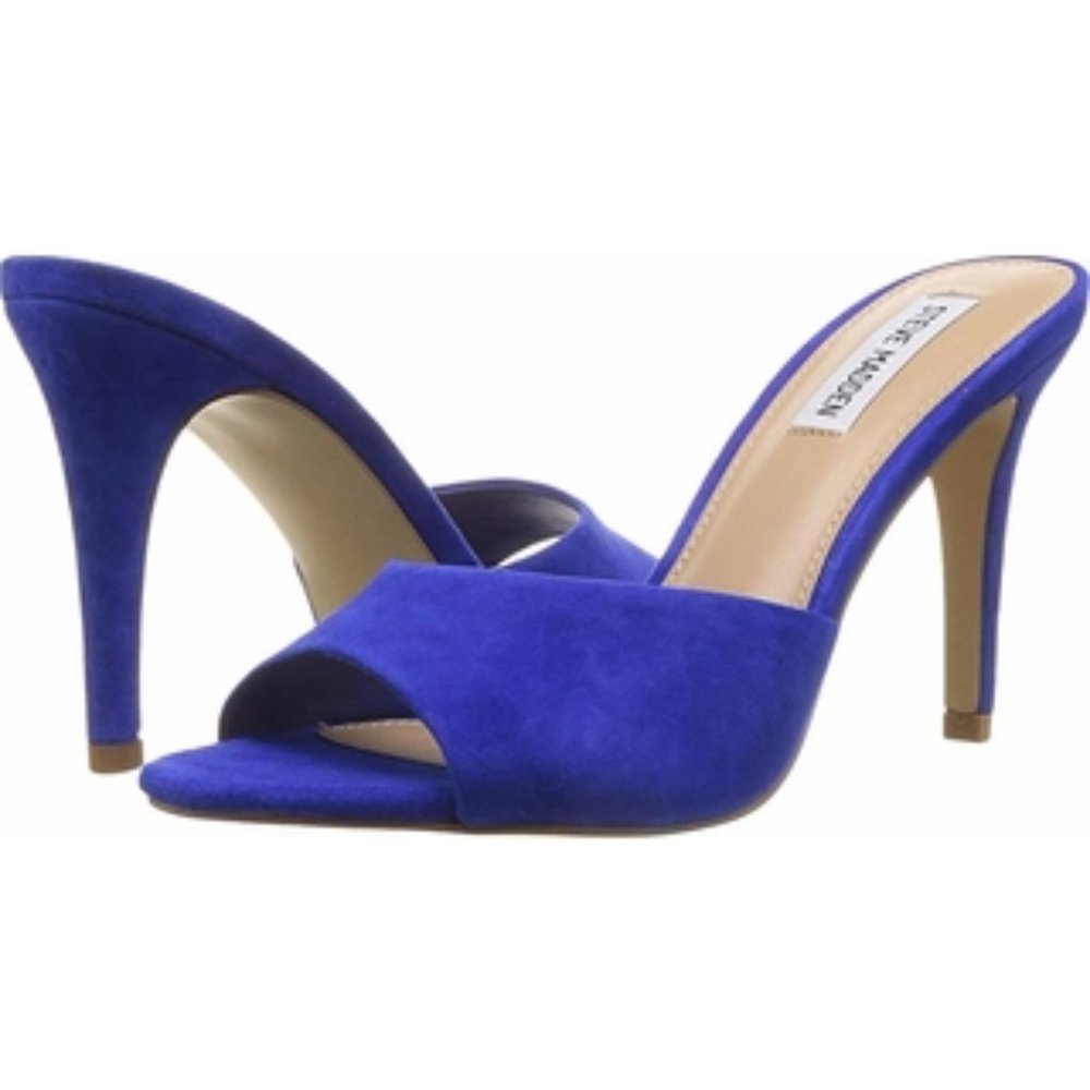 Steve Madden moroccan blue heels